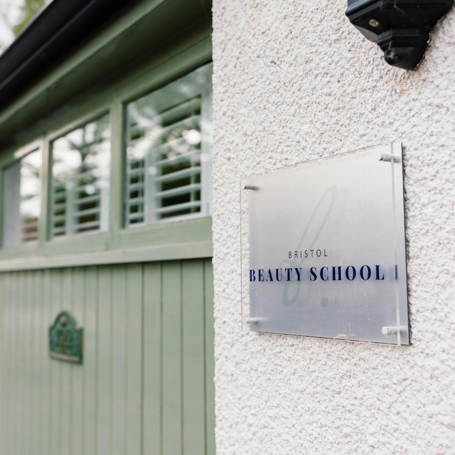 sign outside bristol beauty school