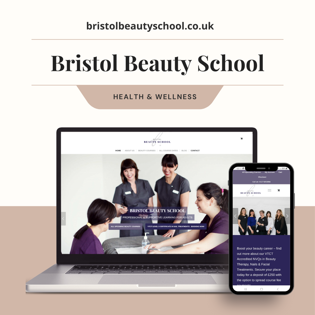 Bristol Beauty School website